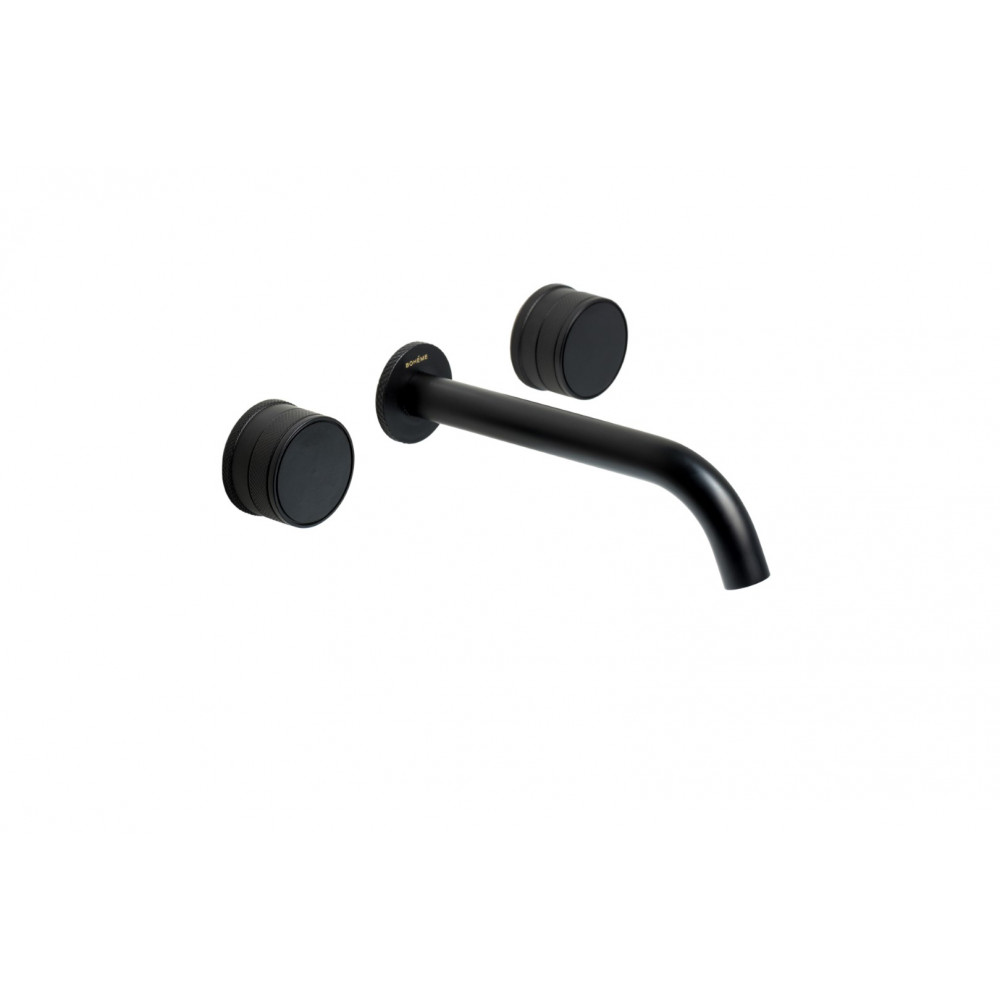 Смеситель из стены PRESTIGE на 3 отв. BLACK