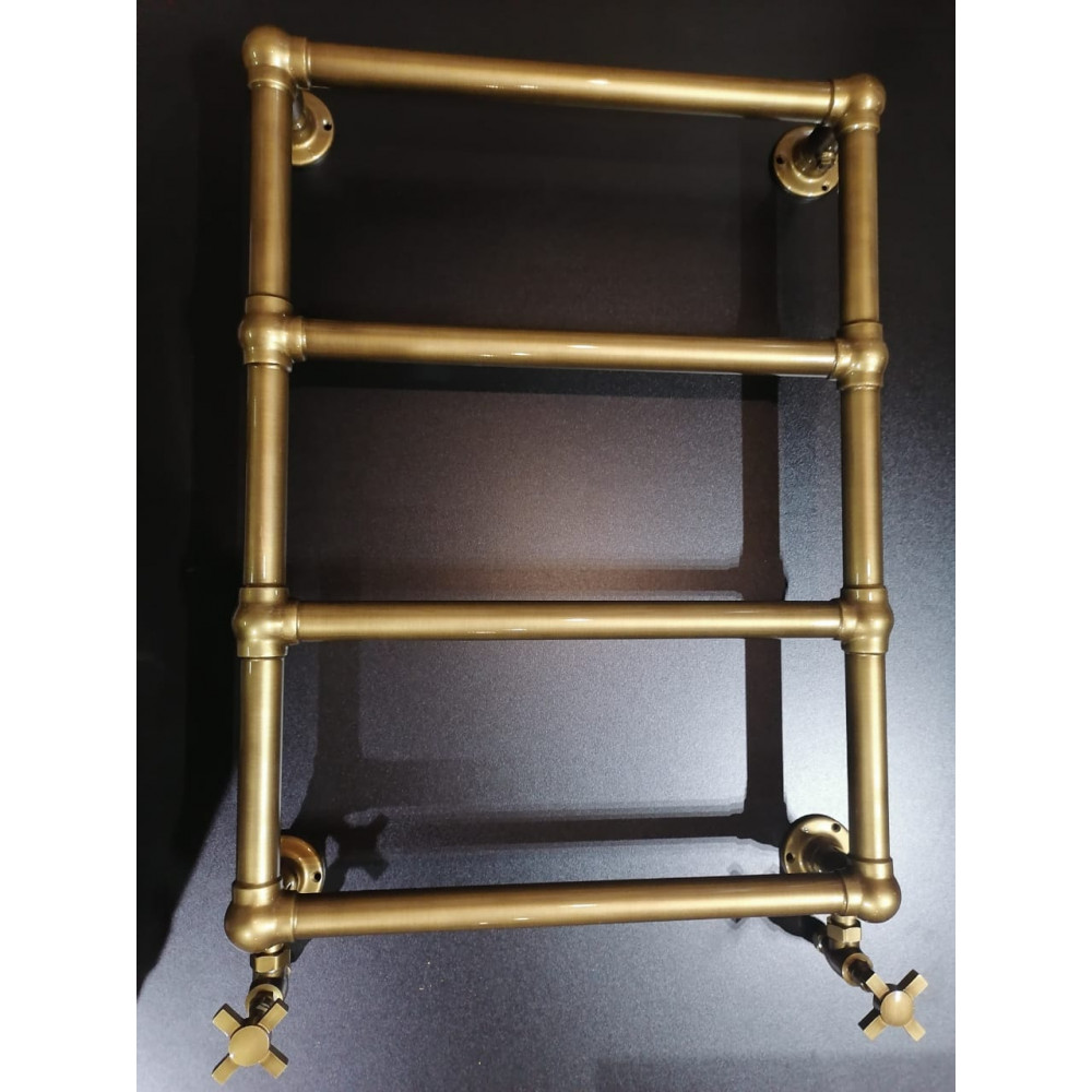 Полотенцесушитель водяной 750x500mm , бронза (нерж.. сталь)