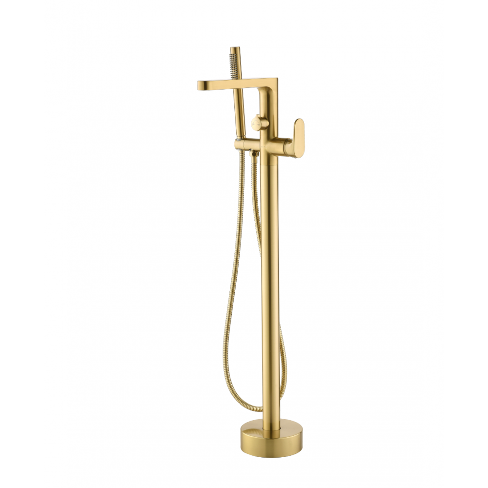 Смеситель напольный SPECTRE Matt Gold