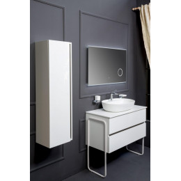 Пенал Vallessi 120*35*28,5cm Белый глянец