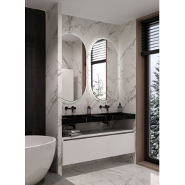 Столешница моноблок FLAT NERO MARQUINA (1410*452*80)