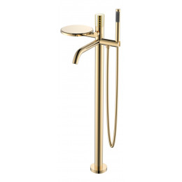 Смеситель STICK напольный GOLD DIAMOND GOLD