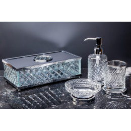 Мыльница ХРОМ Crystal Luxury Options