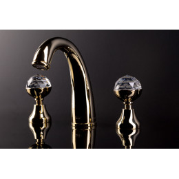 Смеситель для раковины на 3 отверстия IMPERIALE Presente_Комплект