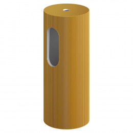 Пьедестал для раковины рифленый Corian 300*720 GOLD