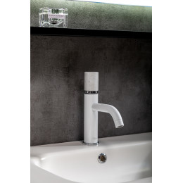 Смеситель STICK для умыв.низ. WHITE MRAMOR WHITE_Комплект