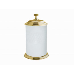 Ведро стекло ROYALE CRISTAL GOLD BLACK
