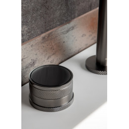 Смеситель на столешницу PRESTIGE на 3 отв. GUN METAL