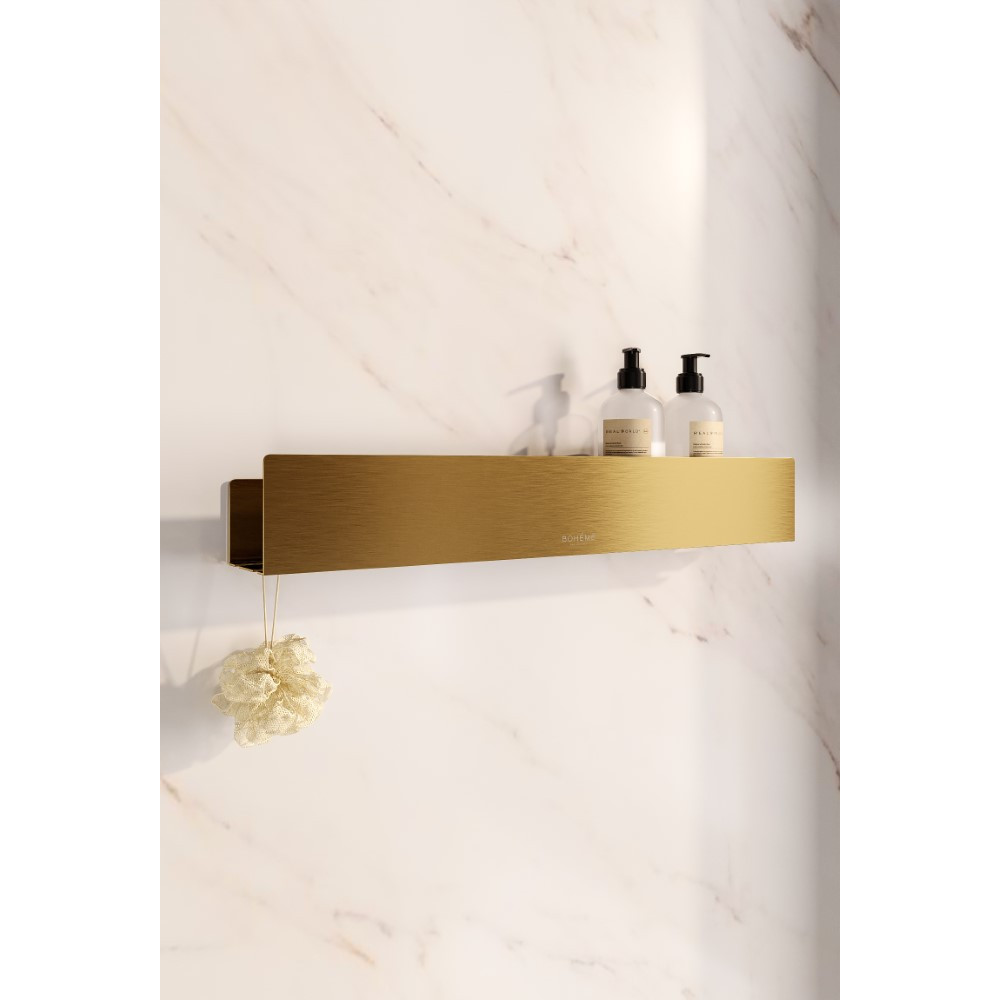Полка подвесная 60см MATT GOLD