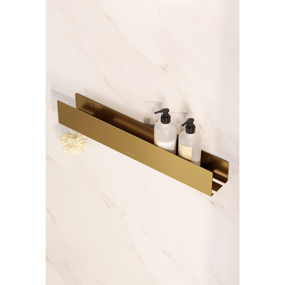 Полка подвесная 60см MATT GOLD