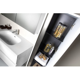 Пенал Vallessi 120*35*28,5cm Белый глянец