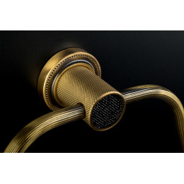 Крючок двойной ROYALE CRISTAL BLACK BR