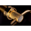 Полотенцедержатель кольцо ROYALE CRISTAL BLACK GOLD