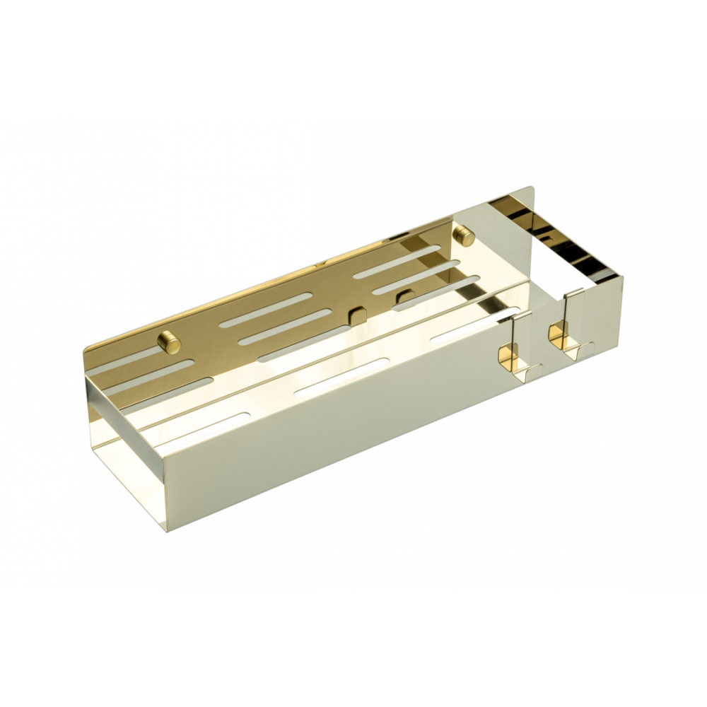 Полка подвесная + 2 крючка GOLD