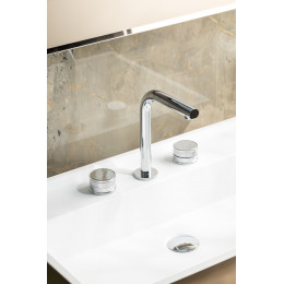 Смеситель на столешницу PRESTIGE на 3 отв. CHROME