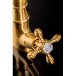 Смеситель для биде TRADIZIONALE ORO двуручковый