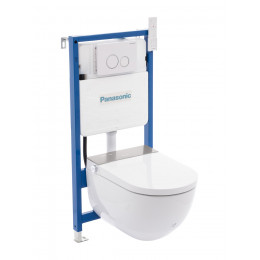 Унитаз-биде электронный Panasonic CH2730 с инсталляцией и кнопкой смыва_Комплект
