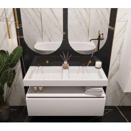 Столешница моноблок FLAT ST 120см (1204*452*100) двойной