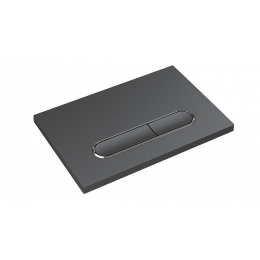 Кнопка для инсталляции, пластик, GUN METAL, для инсталляций GEBERIT