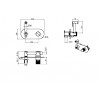 Смеситель гигиенический STICK CHROME TOUCH CHROME