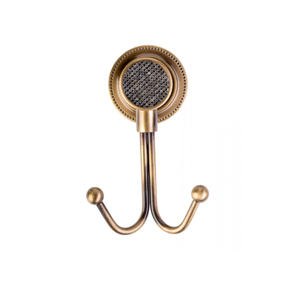 Крючок двойной ROYALE CRISTAL BR