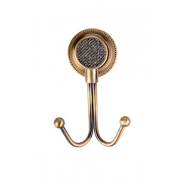 Крючок двойной ROYALE CRISTAL BR