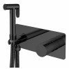 Смеситель гигиенический STICK DIAMOND Matt Black_Комплект