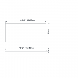 QUATRO 140 прямая столешница DAPHNE