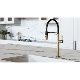 Смеситель для кухни UNO MATT GOLD