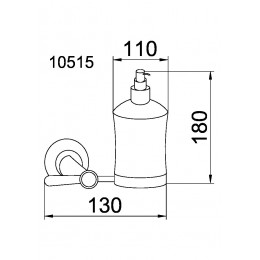 Настенный диспенсер CHIARO
