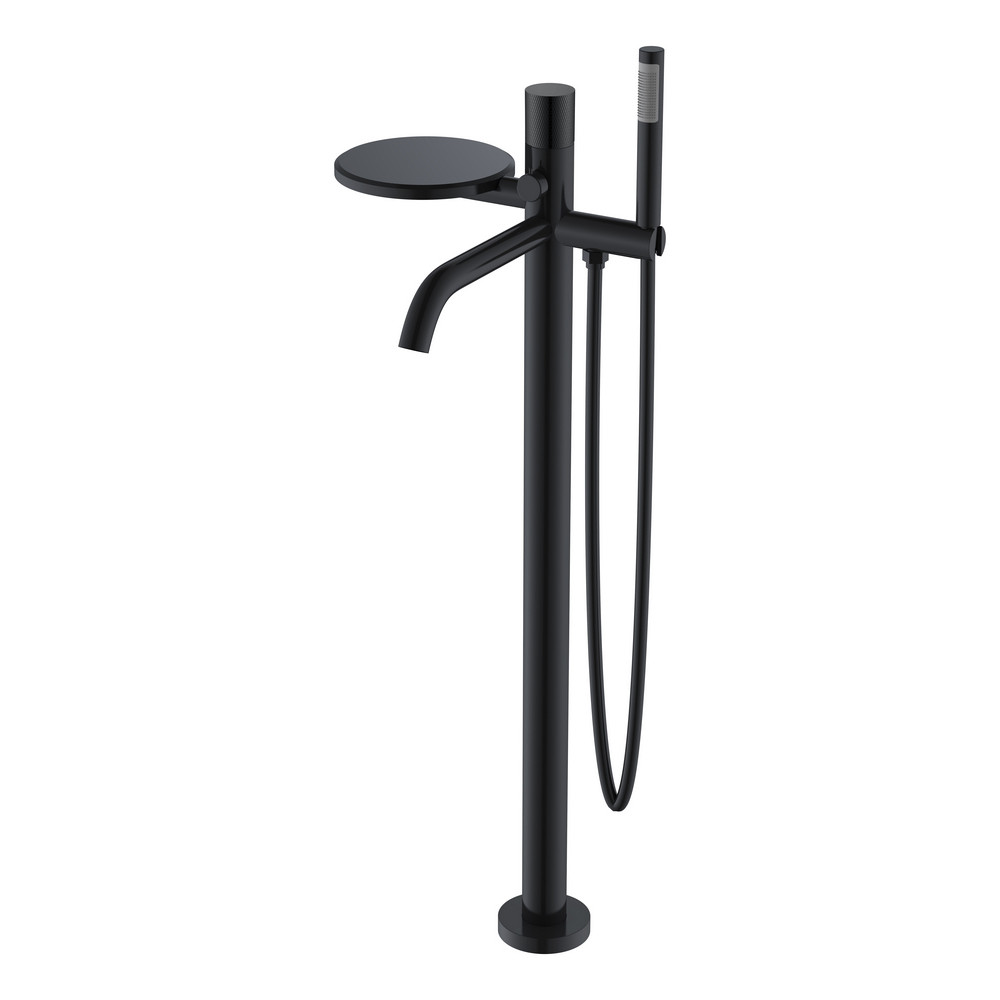 Смеситель STICK напольный BLACK TOUCH BLACK