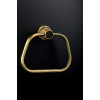 Полотенцедержатель кольцо ROYALE CRISTAL BLACK BR