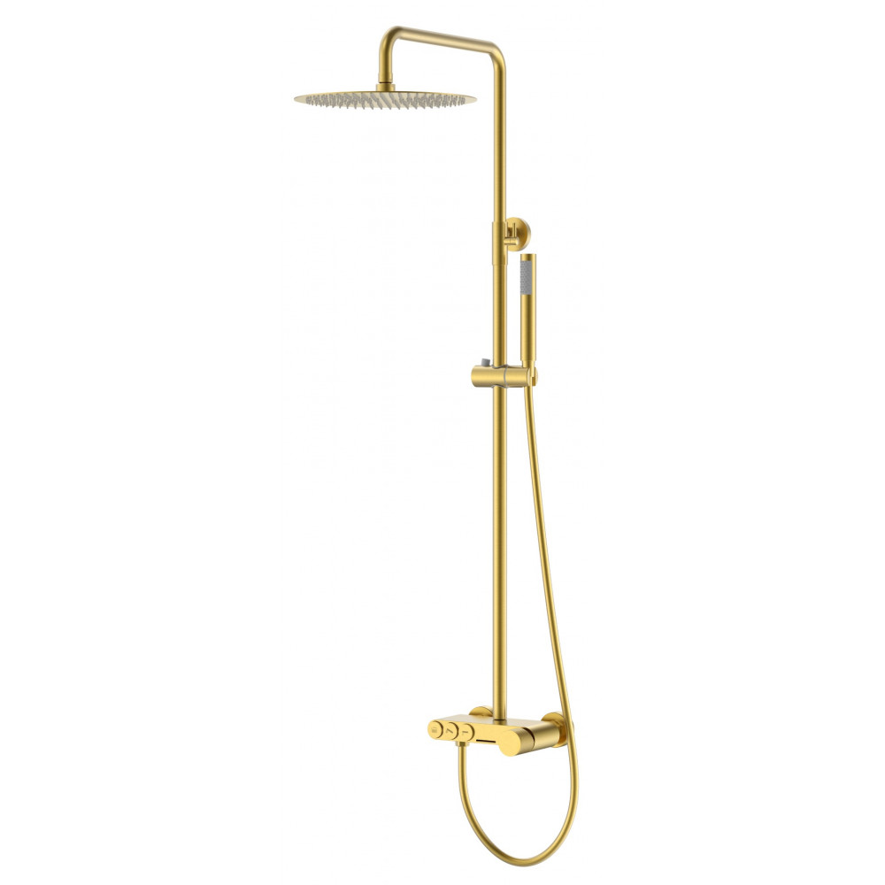 Стойка для душа STICK Matt Gold c ручкой TOUCH