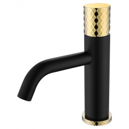 Смеситель STICK для умыв. низ. BLACK DIAMOND GOLD_Комплект
