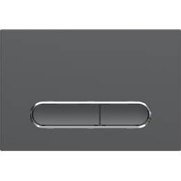 Кнопка для инсталляции, пластик GUN METAL для инсталляций GEBERIT
