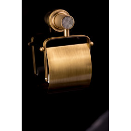 Полотенцедержатель кольцо ROYALE CRISTAL BLACK BR