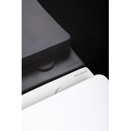 Унитаз подвесной с функцией биде FIORE Белый матовый c крышкой, функция Торнадо