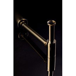 Сифон золото (БЕЗ КЛИК-КЛАКА)