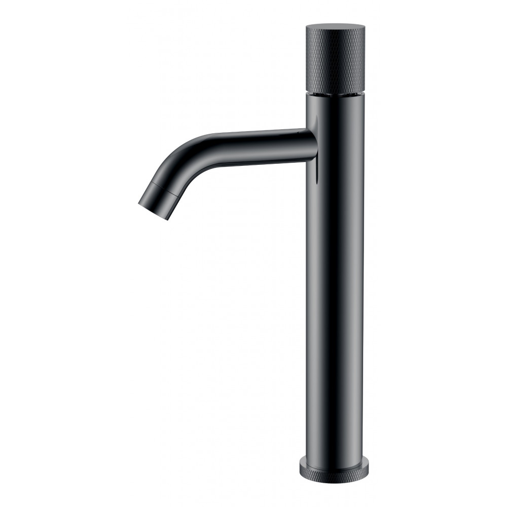 Смеситель STICK для умыв. выс. Shine Gun Metal высокий с ручкой TOUCH