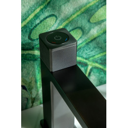 Смеситель для раковины Boheme Quad 159-GM Gun Metal, автоматический