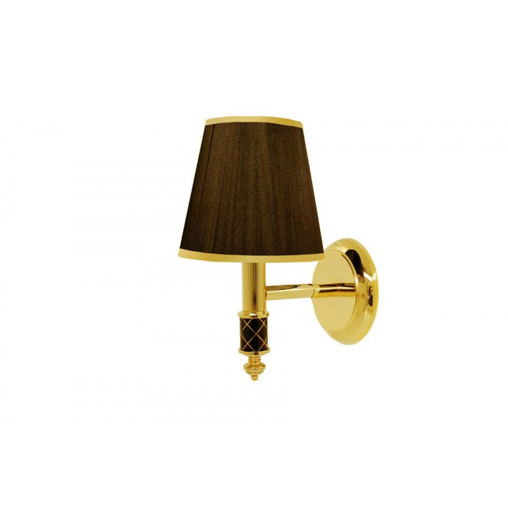 Бра BOHEME MURANO GOLD, черное