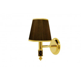 Бра BOHEME MURANO GOLD, черное