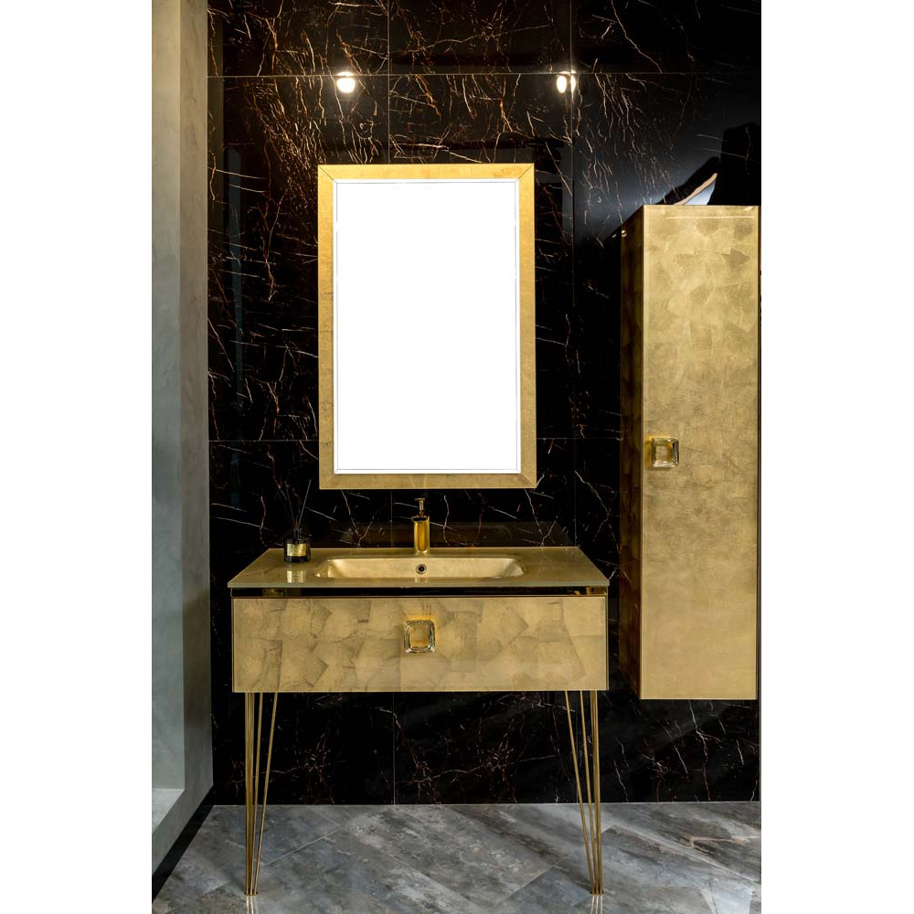 Консоль LUCIDO 80 см Поталь GoldFoil