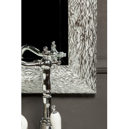 Зеркало LINEA 75х95 серебро