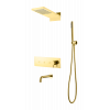 Душевая система с изливом Boheme Fusion Gold
