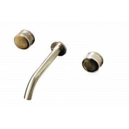 Смеситель из стены PRESTIGE на 3 отв. NICKEL BRUSH