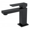Cмеситель для умывальника Qubic Matt Black
