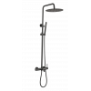 Стойка для душа со смесителем UNO Shine Gun Metall