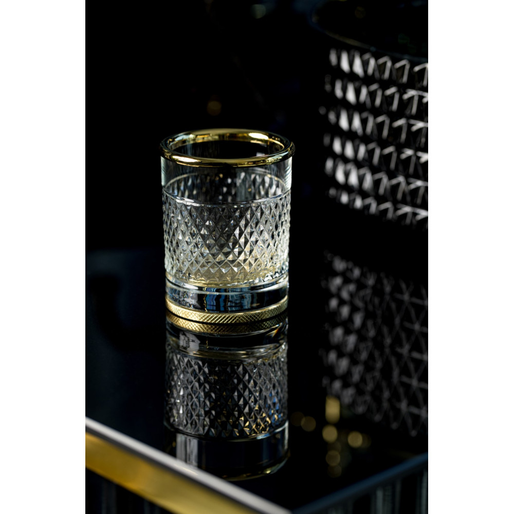 Стакан настольный AURA Gold