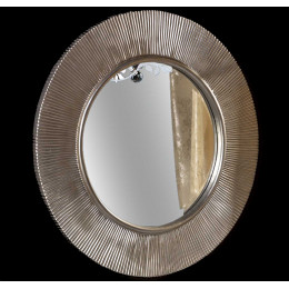 Зеркало SHINE серебро d82